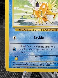 Pokemon TCG Base Set 2 Magikarp Non Holo Uncommon 50/130 VLP - Image 5
