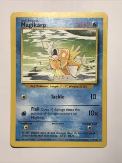 Magikarp - 1999 Pokemon Base Set - #35/102 - Image 1