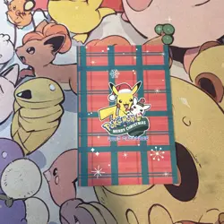 Sprigatito Green/Red Wrapping Paper Cracked Ice Holo Pokemon Database Christmas - Image 2