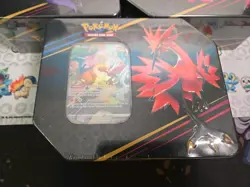 Pokemon Sealed Bundle Crown Zenith Tins Set of 3 + Lunala S&M ETB - Image 2