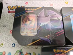 Pokemon Sealed Bundle Crown Zenith Tins Set of 3 + Lunala S&M ETB - Image 4