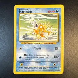 Pokemon TCG- Magikarp- 35/102 Unlimited Base Set/uncommon - Image 1