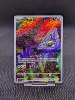 Pokemon Scarlet and Violet Drowzee Base Set Holo 210/198 NM/M - Image 1