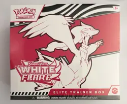 Pokemon Scarlet & Violet White Flare Elite Trainer Box ETB TCG Brand New Sealed - Image 1