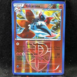 VOLCARONA - 13/101 [Plasma Blast] Pokemon TCG - REVERSE HOLO RARE - Image 1