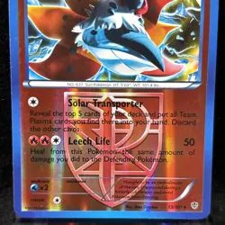 VOLCARONA - 13/101 [Plasma Blast] Pokemon TCG - REVERSE HOLO RARE - Image 2