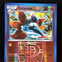 VOLCARONA - 13/101 [Plasma Blast] Pokemon TCG - REVERSE HOLO RARE - Image 3