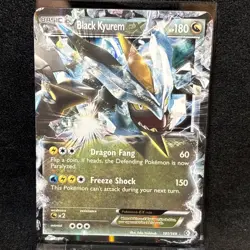 Black Kyurem EX 101/149 Boundaries Crossed Holo 2012 Pokemon - Image 1