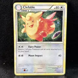 Clefable 1/95 Call of Legends HGSS Holo Rare HeartGold SoulSilver Pokemon TCG - Image 1