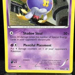 Drifblim BW64 Black Star Promo Holo Rare 2012 Pokemon TCG - Image 2