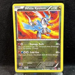 White Kyurem 102/149 Reverse Holo - Boundaries Crossed Pokemon TCG - Image 1