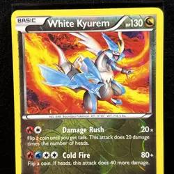 White Kyurem 102/149 Reverse Holo - Boundaries Crossed Pokemon TCG - Image 3