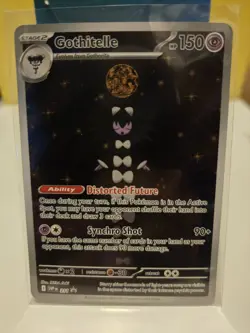 Pokemon White Flare Gothitelle 211 Black Star Promos Illustration Rare IR NM - Image 1