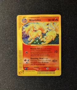 Pokemon AQUAPOLIS - #H19/H32 Ninetales - Holo - ENG - HP/DMG - Image 2