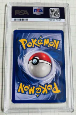 1999 POKEMON GAME MOVIE PROMO #5 DRAGONITE PSA 8.5 - Image 2