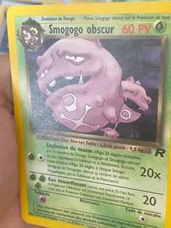 CARTE POKEMON SMOGOGO OBSCUR 31/82 FR RARE WIZARDS TEAM ROCKET - TBE - Image 4