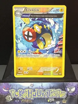 Pokemon Card Elektrik 64/160 Primal Clash Reverse Holo Rare XY Set Light Play - Image 1