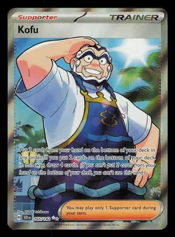 Pokemon TCG Kofu 165/142 2024 Stellar Crown Ultra Rare Card - NM - Image 1