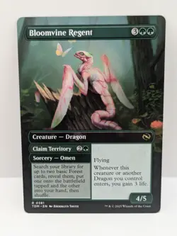 Tarkir: Dragonstorm - Bloomvine Regent - Rare - Borderless - Tdm 381 - - Image 2