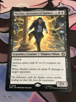 MAGIC MTG MARVEL SPIDER-MAN 0059 R MORLUN, DEVOURER OF SPIDERS NON-FOIL - Image 1