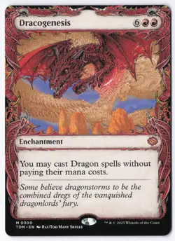 Dracogenesis (0300) (Showcase) M Tarkir: Dragonstorm 300 NM - Image 1