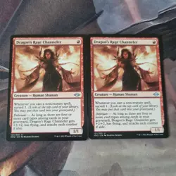 MTG 2 X Dragon's Rage Channeler 121 - Modern Horizons 2 [MH2] Uncommon Free Post - Image 1