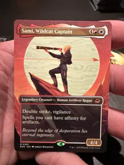 Sami, Wildcat Captain (Borderless) Edge of Eternities Regular 301 NM - Image 1