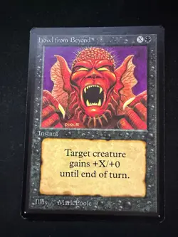 Magic The Gathering: Beta Howl from Beyond MTG Beta - Image 1