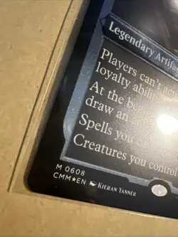 MTG The Immortal Sun CMM 0608 M NM FOIL Etched - Image 3