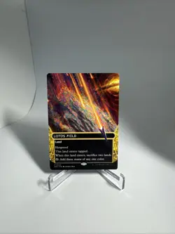 Lotus Field (0023) (Borderless) Edge of Eternities: Stellar Sights Regular - Image 1