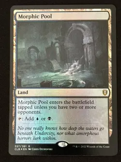 1x MTG Morphic Pool (Foil) - Commander Legends: Battle for Baldur's Gate (CLB) - Image 1