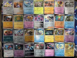 Pokemon TCG Paradox Rift Holo & Reverse Holo x28 Cards Bundle - Image 1