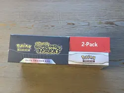Pokemon Scarlet & Violet Surging Sparks ETB + Booster Bundle NEW Sealed 2 Pack! - Image 2