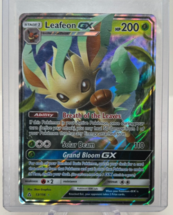 Leafeon GX 13/156 SM Ultra Prism Ultra Rare Pokemon - NM - Image 1