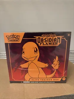 Pokemon Scarlet Violet Obsidian Flames Elite Trainer Box ETB Sealed - Image 1