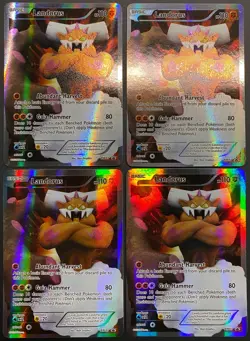 Carte Pokemon LANDORUS BW43 Full Art FA PROMO Noir & Blanc English EXCELLENT - Image 2