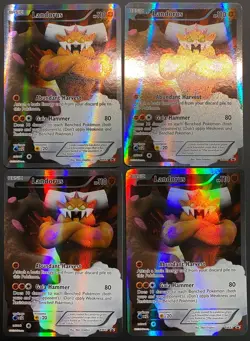 Carte Pokemon LANDORUS BW43 Full Art FA PROMO Noir & Blanc English EXCELLENT - Image 4