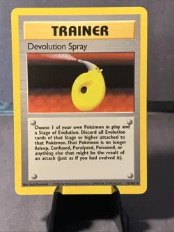 Pokemon TCG Devolution Spray Base Set Trainer #72/102 1999 WOTC VTG MP - Image 1