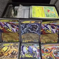 Pokemon TCG Bulk + EX Cards Includes Holos + Reverse Holos Mega Evolution + More - Image 2