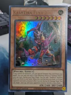 YuGiOh! Kashtira Fenrir DABL-EN012 Ultra Rare 1st Ed - Image 1