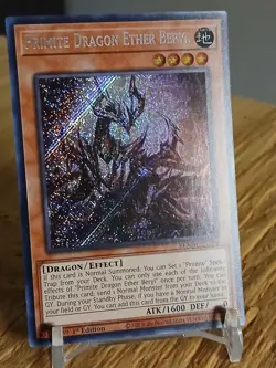 Yu-Gi-Oh! PRIMITE DRAGON ETHER BERYL 1st ED Secret Rare BLMM-EN130 NM ENG - Image 1