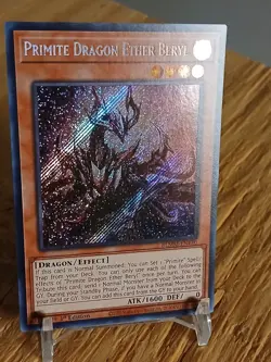 Yu-Gi-Oh! PRIMITE DRAGON ETHER BERYL 1st ED Secret Rare BLMM-EN130 NM ENG - Image 4
