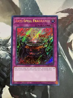 Yugioh Anti-Spell Fragrance Secret Rare RA02 - Image 1