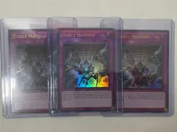 YuGiOh x3 Evenly Matched MAMA-EN099 ULTRA RARE NM/M 1st Magnificent Mavens - Image 1