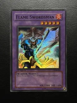 Flame Swordsman - LOB-003 - 1st Edition - Glossy - NM - Image 1