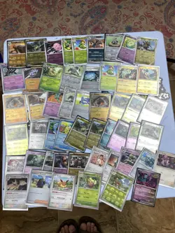 TCG Pokemon PRISMATIC/ B&W Pokeball/ Master Ball Card Lot Of 52 - Image 2