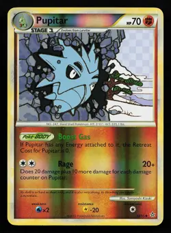 Pupitar 38/95 Reverse Holo Unleashed Pokemon Card - Image 1