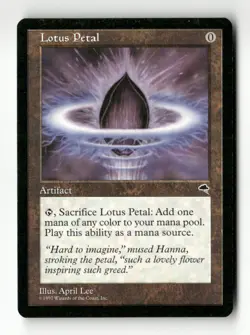 Lotus Petal Tempest #294 Magic the Gathering - Image 1