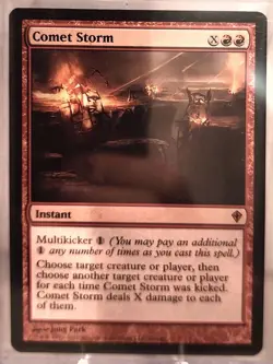 MtG Comet Storm Worldwake Regular NM - Image 1