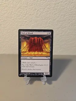 MTG Wall Of Blood MP The List Reprints (Mystery Boosters) - Image 1
